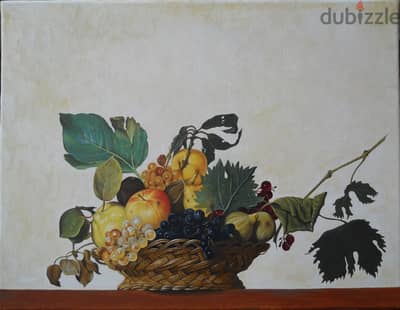 Caravaggio’s fruit basket