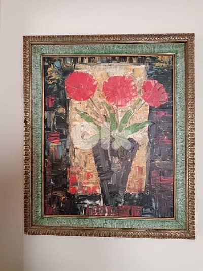 Michel El Mir 1960 oil painting for sale