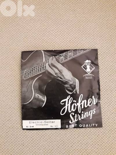 G 3rd String HOFNER for Electric Guitar