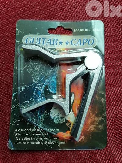 Metallic Guitar Capo - Silver