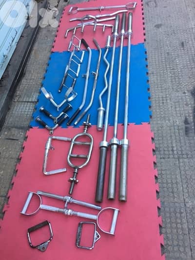we have all kind of axes and grips