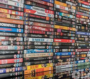 15.000 DVD movies