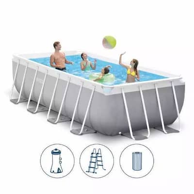 4 x 2 x 1 m intex full package bestway pool مسبح بركة