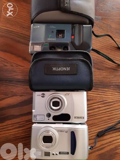 4 sale 3 Old vintage cameras for collectors