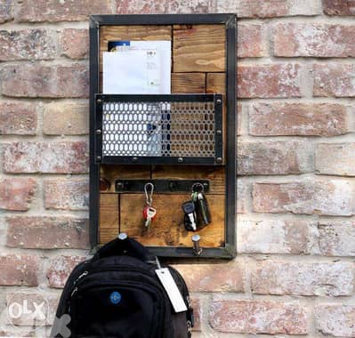 [ Industrial design - Wall Keys Holder / Tablet Sunglasses Holder ]