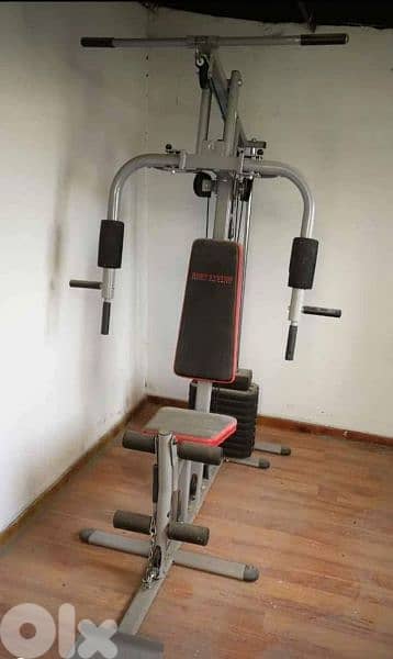 All body building workouts in 1 machine BODYSYDTEM 03027072