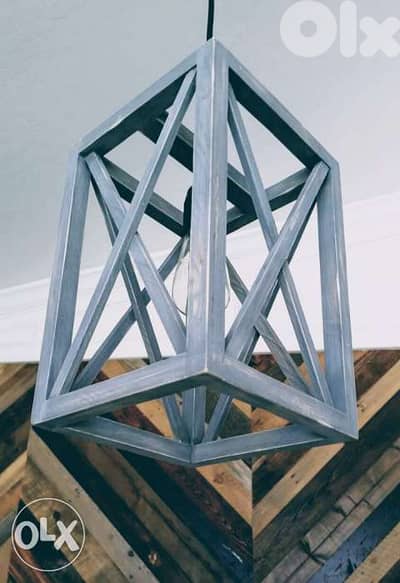 Contemporary industrial steel - pendant light