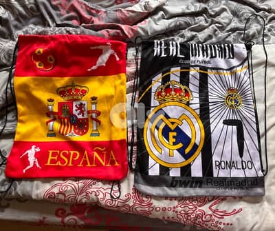 swimming bag real madrid and spain both for 5 $