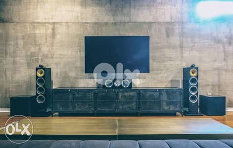 [ Industrial contemporary steel TV stand , console cabinet unit ]