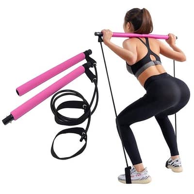 Pilates Bar Kit with Resistance Band