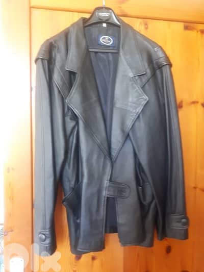 Genuine leather jacket size 44