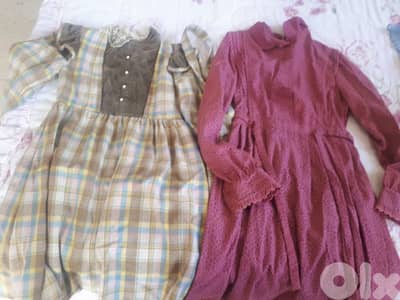 winter dresses , 8 dollars each