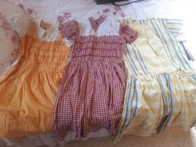 summer dresses, 8 dollars each