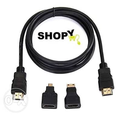 High Speed 3-In-1 HDMI Converter Cable HDMI