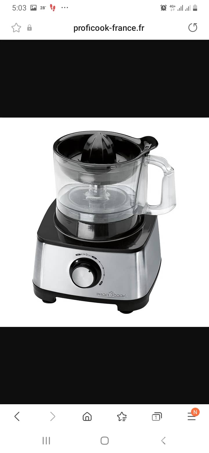 Proficook PC-KM 1063 Multi-Function Robot/ 4$ Delivery 2