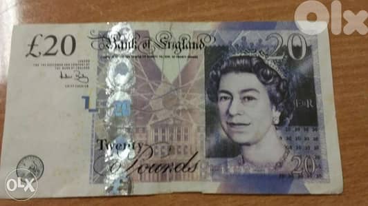 Bank of England Twenty Pound UK Commemorative Economist Adam Smith
