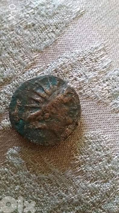 Ancient Coin OWL Cleaopatra Thea & Antiochus VIII Seleucid year 121 BC