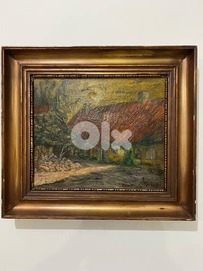 original George Cyr oil on canvas