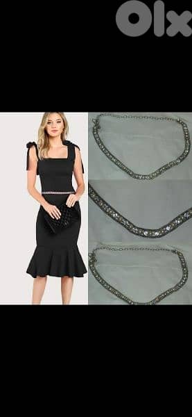 belt silver ma3 loulou w strass bilabes s to xl