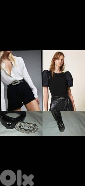 belt only black 2 styles available