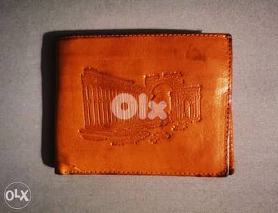 Genuine leather vintage wallet