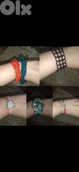 bracelet any 3 items 3= 15$