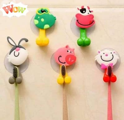 cute kids toothbrush holders
