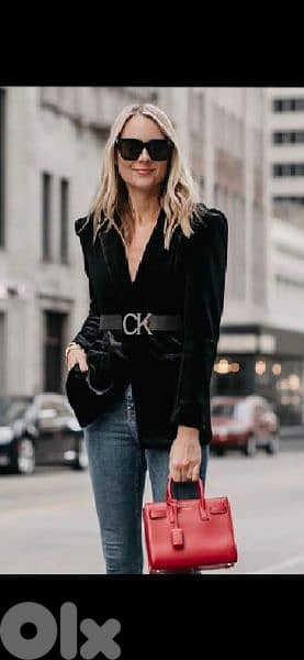 belt ck copy bas in silver 2