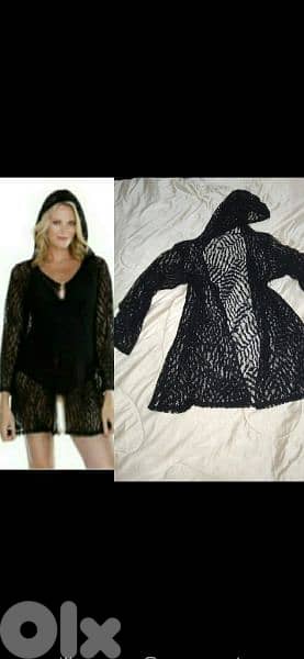 cardigan hooded lycra s to xxxxL