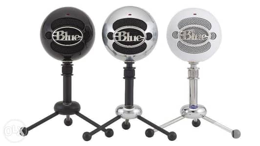 Blue Mic - snowball - USB microphone for recording,Live streaming.