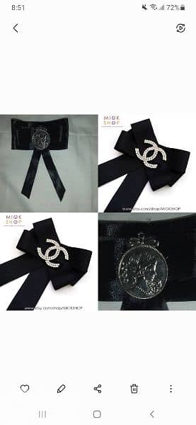 brooch  aswad satin brooch copy CC high quality