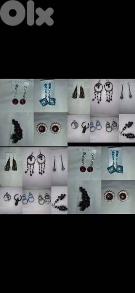pick 3 earrings for 3= 15$
