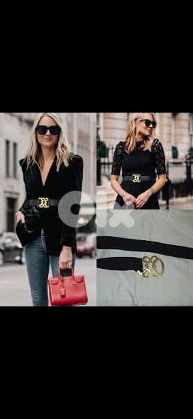 belt gold buckle infinity