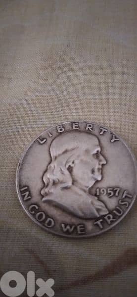 USA Memorial for president Franklin Silver  Half Dollar Coin  12. grs