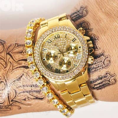 watch copy A Gold Chrono used once