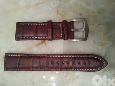 Chopard leather strap.