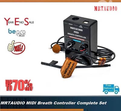 MRTAUDIO MIDI BREATH controller,complete set, Keyboard Breath Control