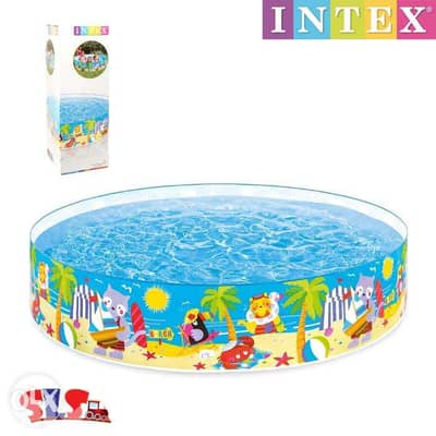 Intex Snapset Pool, Multi Color (2.44m x 46cm) / 4$ DELIVERY