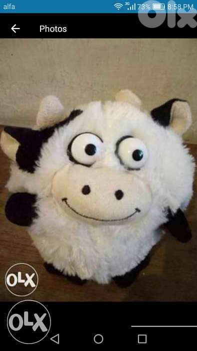 COW MECHANISM PLUSH As New moving Toy with Vibration +Cow voice=15$