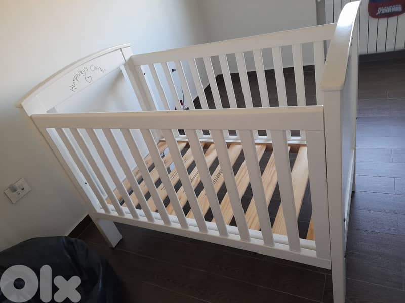 bed with mattress 1