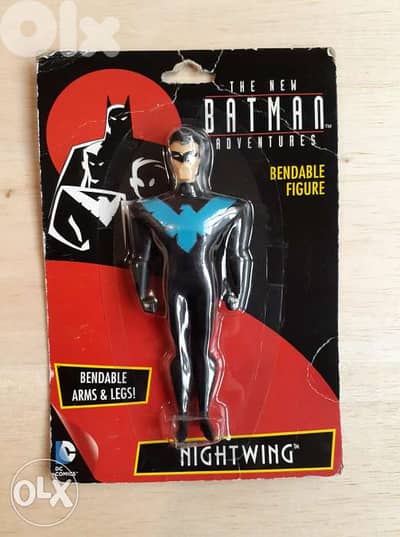Night Wing Bendable Figure.
