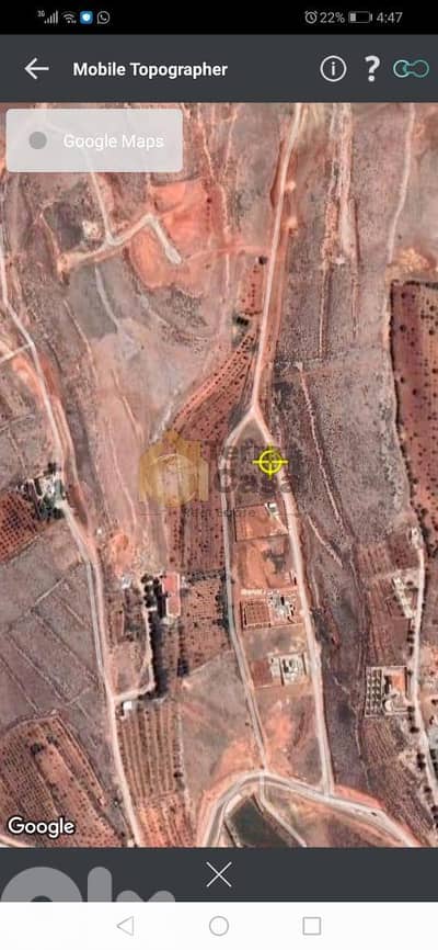 dhour zahle 1200 sqm land open view for sale Ref#4443