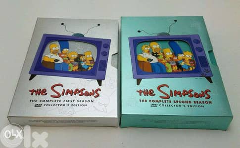 the simpsons complete seasons 1 & 2  original dvds