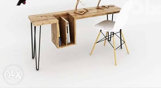 Wooden desk
