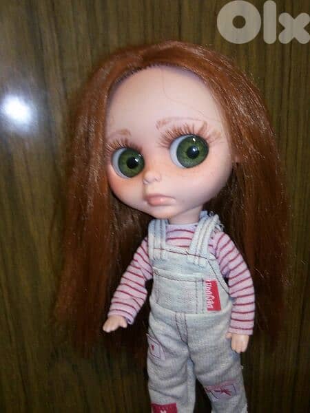 BLUNN -BERJUAN THE BIGGERS RARE Great doll 32Cm long hair=30$ 1