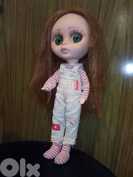 BLUNN -BERJUAN THE BIGGERS RARE Great doll 32Cm long hair=30$ 4