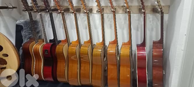 acoustic guitars used and new