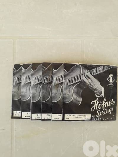 "HOFNER " Strings for Electric Guitar