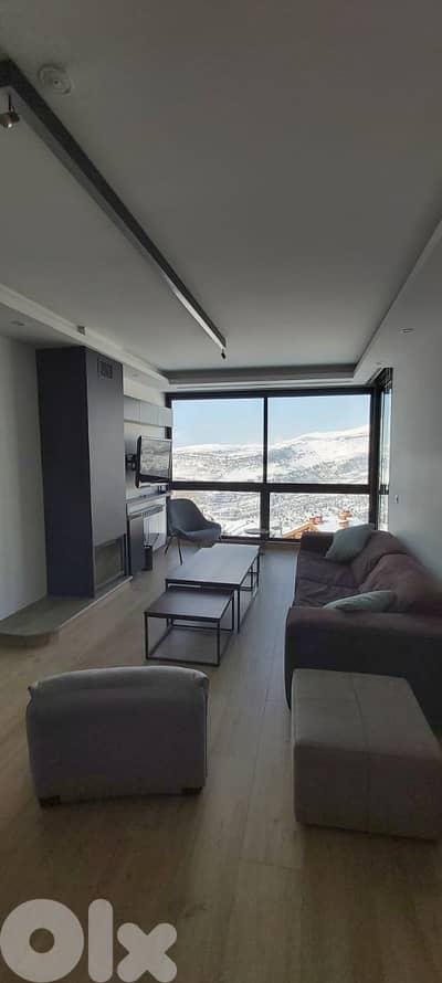 fully furnished chalet in zaarour for sale in a new building Ref#4531