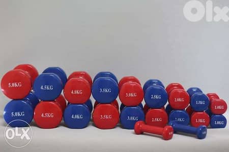 dumbbells 1kg till 6kg